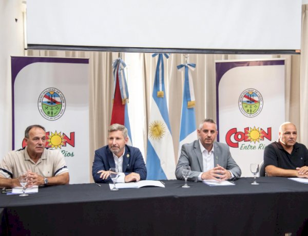 Frigerio ratificó que Entre Ríos recurrirá a la Justicia internacional si avanza la refinería frente a Colón